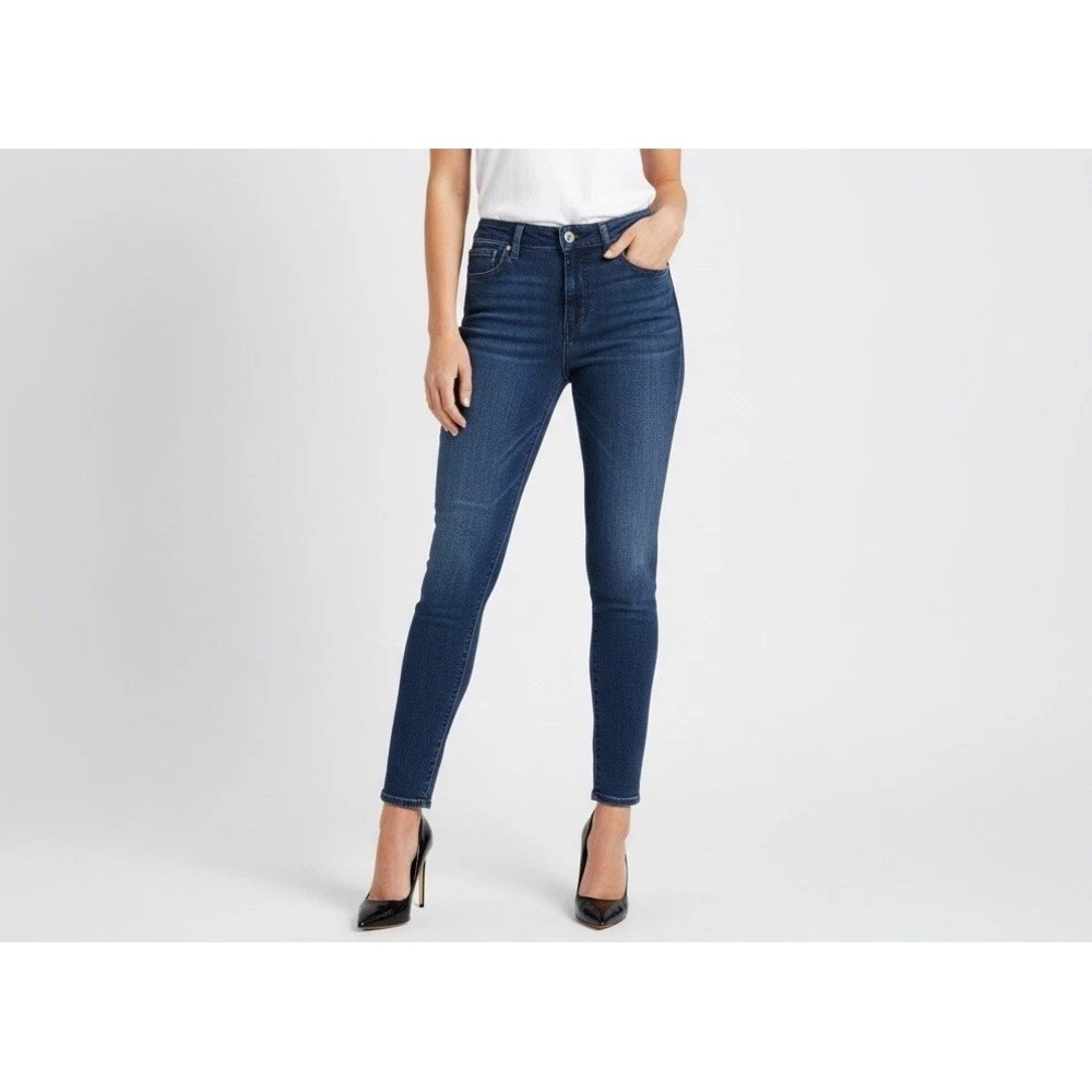 7 For All Mankind Women buttonfly Jeans‎ Josefina Skinny Boyfriend Denim size 25